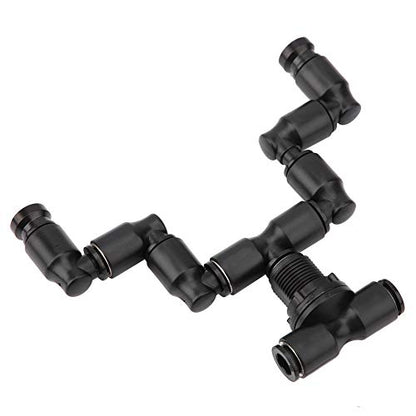 Reptile Fogger Misting System Reptiles Fogger Mist Sprinkler Reptiles Fogger Nozzle Sprayer for Rainforest 360 Cooling System Fogger Connect 1/4Tub