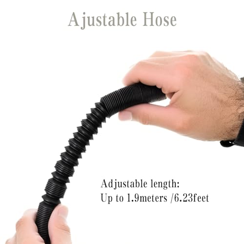 Extension Tube/Hose for COOSPIDER 380B and 500B Reptile Fogger, Accessories of Reptile Humidifier with Hose, Suction Cup, 2 in 1 Joint, Reptile Mister Parts for Reptiles Amphibians and Terrarium