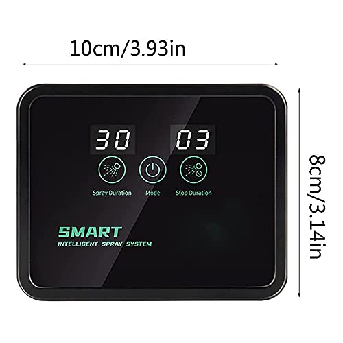 Intelligent Reptile Terrariums Fogger Water Humidifier Timer Automatic Watering Indoor Mist Spray System Kits Sprinkler