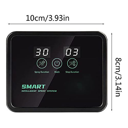 Intelligent Reptile Terrariums Fogger Water Humidifier Timer Automatic Watering Indoor Mist Spray System Kits Sprinkler