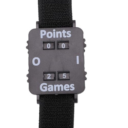 Score Counter Watch, Sports Score Keeper Wristband Manual Paddle Tracker with Adjustable Elastic Band for Cricket Tennis Table Tennis