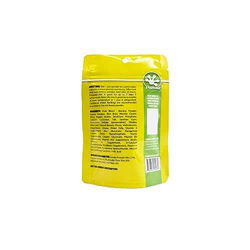 Pangea Gecko Diet Fig & Papaya Bundle - 2oz Fig & Insects and Papaya Diets