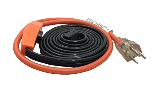 Frost King HC6A Automatic Electric Heat Kit Heating Cables, 6 Feet, Black - size: 6-Feet