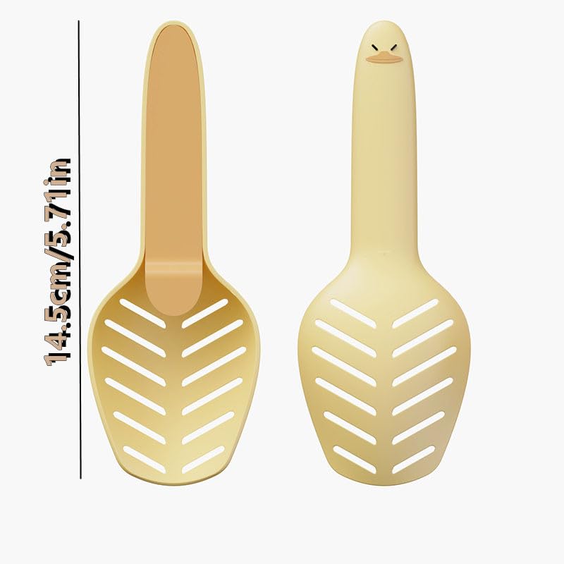 2 Pcs Hamster Poop Scooper & Sand Shovel | Sand Sifter, For Bedding, Litter & Sandbox Cleaning, Pet Cleaning Tool, For Small Animals