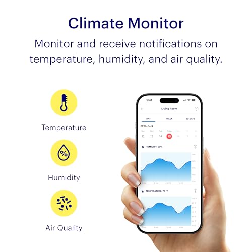 Canary Pro Indoor Home Security Camera 1080p HD WiFi IP | 24/7 Watch Live Video, Siren, Climate Monitor, Motion Alerts, Two-Way Talk, Night Vision, 10x Zoom, Private Mode, Works with Alexa and More