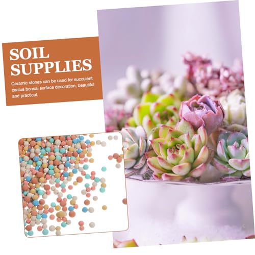 Ceramsite Pebbles for Succulent Pots Decorative Supplies for Plant Displays DIY Aquarium Styling and Enhanced Air Permeability