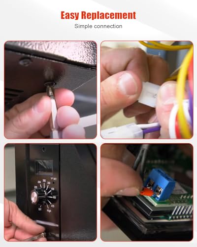 Digital Thermostat Controller Board Replacement Fit for Pit Boss | Fit for Pit Boss Wood Pellet Grills, Replace for PB700, 340, 440, 820, BBQ Temperature Controller, with W/LCD Display