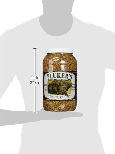 Fluker's Tortoise Diet, Small Pellet Food, Land Turtle Formula, 3.5 lbs.