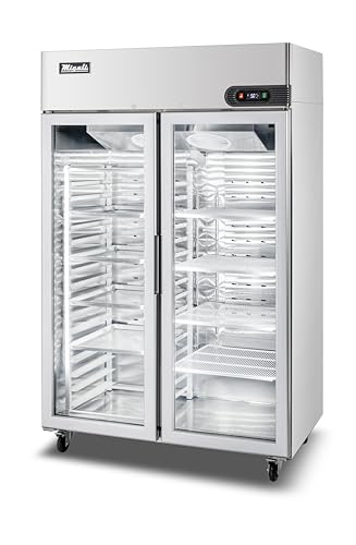C-2FG-HC Two Glass Door Reach-In Freezer, 49 cu/ft, Stainless Steel Interior and Exterior, Auto Defrost, Digital Temperature Display, Door Locks