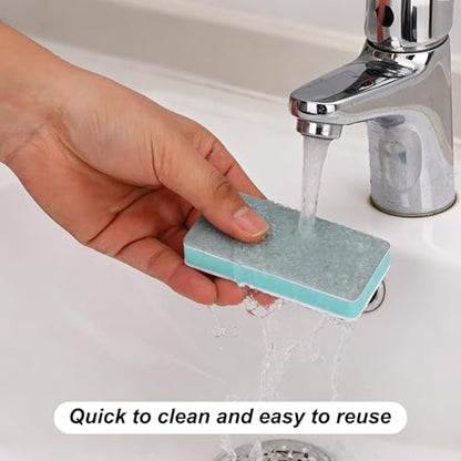 Aquarium Cleaning Tools Kit, Includes 4 Double Sided Sponge Scrubbers 2 Suction Cleaner Brushes & Water Pump Brush for Fish Tank Cleaning & Maintenance - style: 7pcs Cleaning Tools Kit
