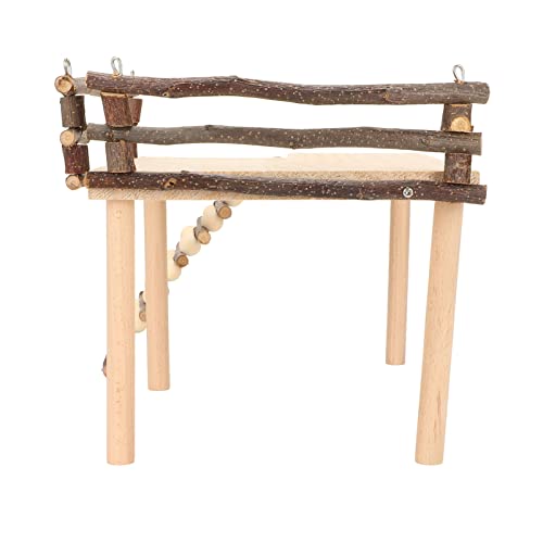 Hamster Climb, Multipurpose Hamster Playing Animal Bridge Rodents Chew Toy for Hamsters Chinchillas Guinea Pig Ferret Reptile