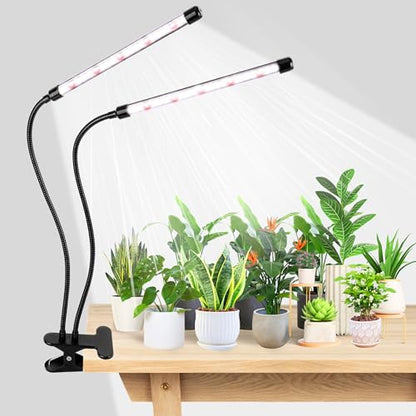 EWPJDK Grow Light 6500K Full Spectrum Plant Grow Lights 84 LED Plant Light with Clip Grow Lamp for Indoor Plants Growing Lamps（1PCS） - style: 01