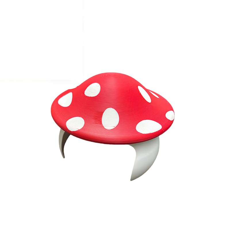 Mushroom Reptile Hide for Tortoise and Small Pets,Tortoise Hide Shelter with Cute Design, Reptile Hide Box for Vivarium (Large:18cm*13.2cm) - size: large:18cm*13.2cm