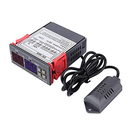 Temperature Controller STC 3028 12V Optional Integrated Sensor for Fermentation Reptile Incubation Home Brewing, 1°C Accuracy 0.1 Resolution Large Screen Display (12V) - size: 12V