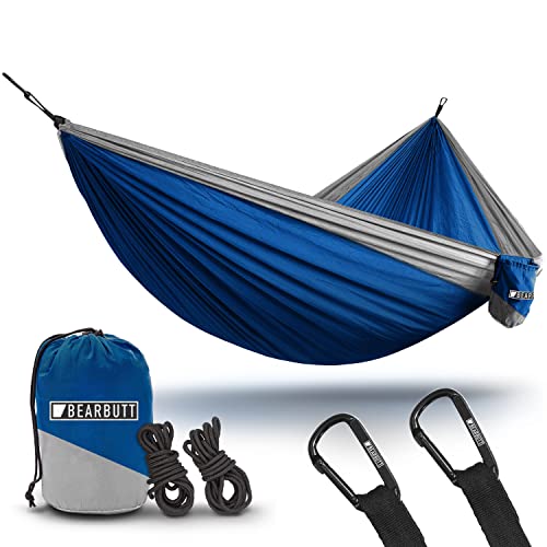 Double Hammock by Bear Butt - color: Blue / Gray