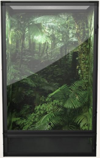 Habitat Reptile Terrarium 60 Gallon (216 Liters) - for Reptiles and Amphibians (22x17x36 in.)