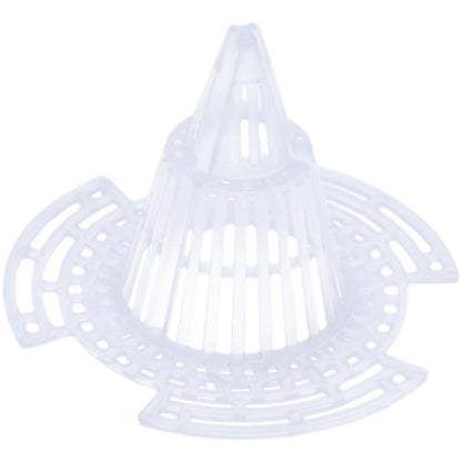 10 Pcs Cone Flower Pot Mesh Pad Drainage Screens for Planters Bottom Grid Mat Netting Insert Screen for Healthy Plants(58mm)