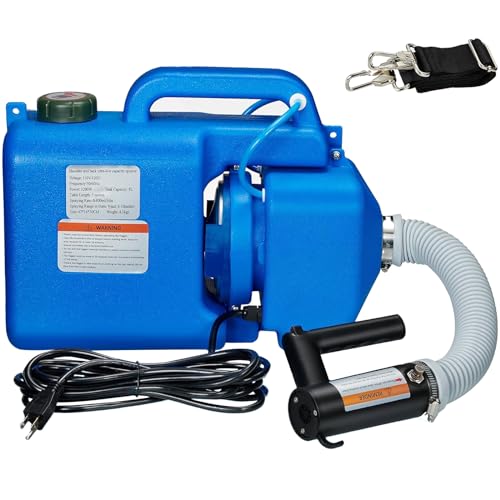 LONYEON 8L Electric ULV Cold Fogger Backpack Sprayer Mist Atomizer | Adjustable Flow Rate Fine Mist to Heavy Spray,Even Coverage on Surfaces,Large Area Spraying, Home Indoor Outdoor
