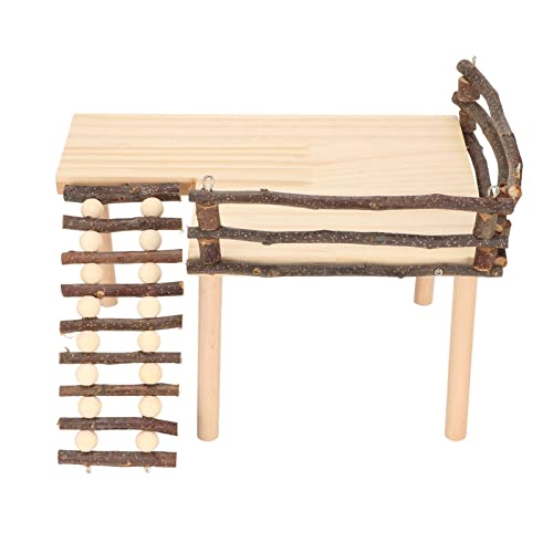 Hamster Climb, Multipurpose Hamster Playing Animal Bridge Rodents Chew Toy for Hamsters Chinchillas Guinea Pig Ferret Reptile