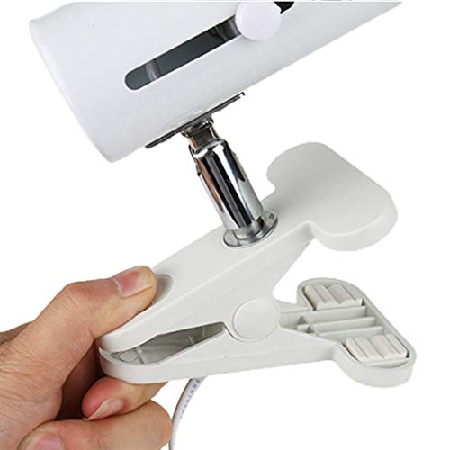 Superdream Reptile Lamp Fixture Holder, Adjustable Stand Socket for Pet Brooder Lizard Turtle Snake Aquarium Habitat Heat Lamps (Write) - color: Write