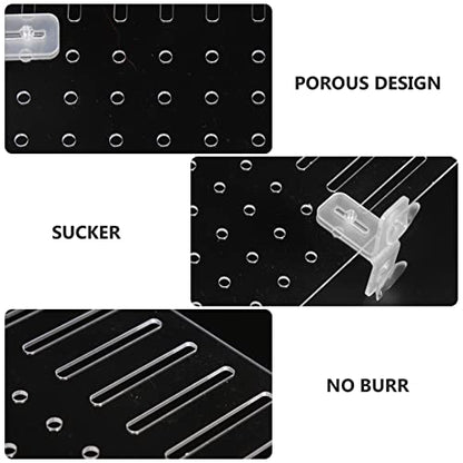 Mipcase Fish Tank Divider Fish Tank Separator with Suction Cup Acrylic Aquarium Divider for Aquarium Tank