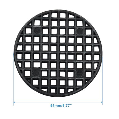 Plant Pot Mesh Hole Covers Pads, 45mm,100 Pcs | Round, Plastic Bottom Grid Mat, Bonsai Drainage Screen - color: 100 Pcs