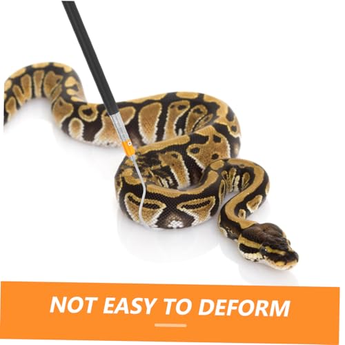 Stainless Steel Telescopic Snake Catcher Hook Retractable Adjustable Length Reptile Handling Tool for Safe Catching and Snake Control