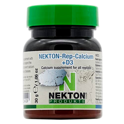 Nekton Rep-Calcium Plus D3 Reptile Supplement 30g, (1.06oz) - size: 1 Ounce (Pack of 1)