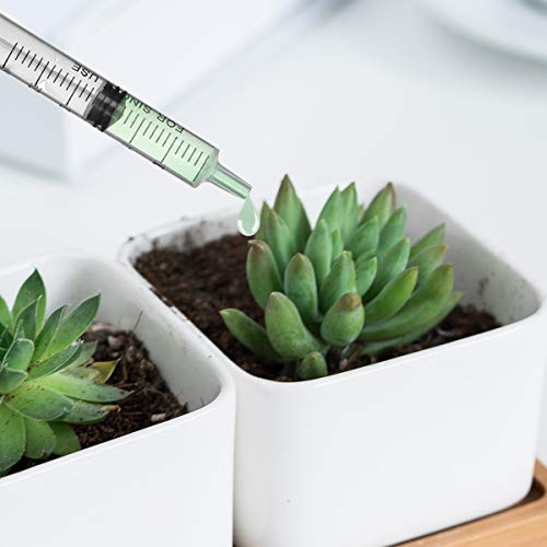 3ml Syringe Without Needle - 3 ml Small Plastic Syringes Sterile Individually Packed with Cap for Lab Medicine Student Measuring Liquid and Pet Dog Cat Baby Feeding Oral Colostrum ( 12 Pack 3cc /ml )