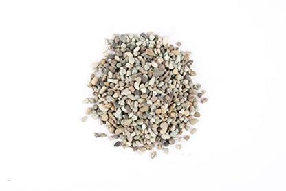 Thoreau Aquarium Sand Natural Decorative Gravel 3-5mm 2L Aquascape | For aquascaping, planted, shrimp and nano tank - size: M,2Lx1pk