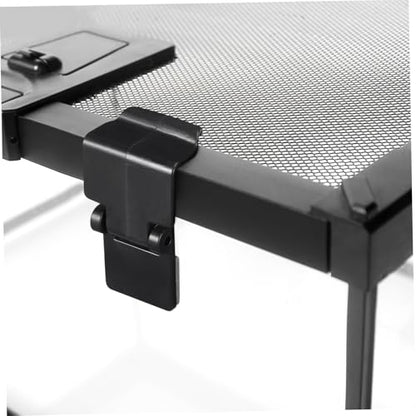 Levemolo 6Pcs Turtle Terrarium Buckle Lock Latch Durable Tortoise Breeding Box Secure Clips Easy Install for Feeding Tanks Prevent Escape Reptile Accessories