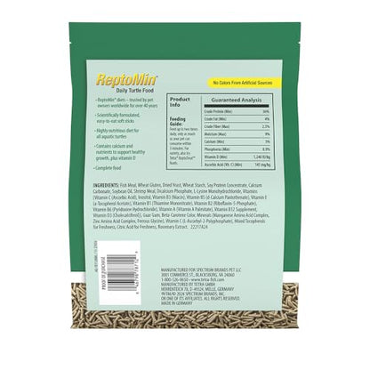 Tetra ReptoMin Floating Food Sticks Complete Food for Aquatic Turtles, Newts and Frogs, 2 LB (900 Grams) - size: 2 Pound (Pack of 1)
