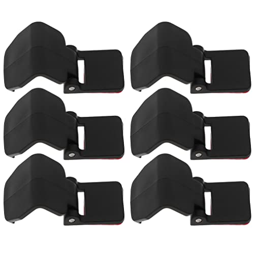 6pcs Terrarium Screen Clips - Escape Reptile Tank Latch Plastic Terrarium Buckle Reptile Tank Accessories for Aquariums Glass Tanks