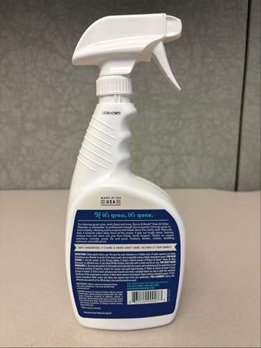 Rocco & Roxie Enzyme Stain & Odor Eliminator, 32 Fl Oz | Bio-enzymatic urine destroyer; CRI Certified Safe; made in USA; for carpets, bedding, litter boxes, crates & cars - size: 32 Fl Oz (Pack of 1)
