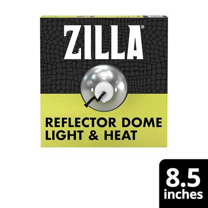 Zilla Silver Reflector Domes 8.5 Inches - size: 8.5 Inch