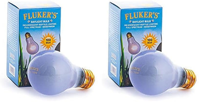 Fluker's Neodymium Daylight Bulbs for Reptiles (Pack of 2) - size: 100 Watts (Pack of 2)