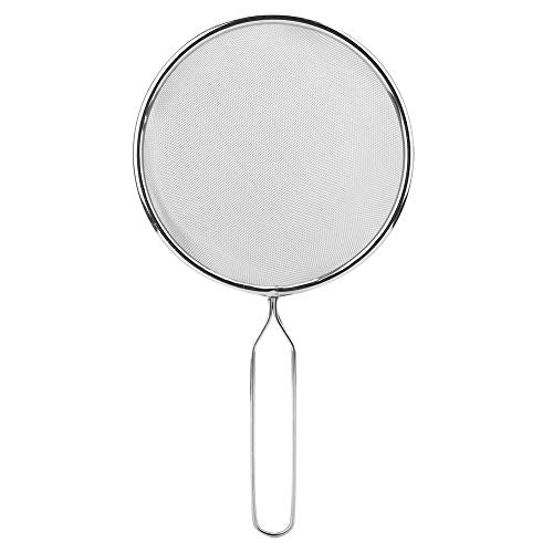 GLOGLOW Reptile Sand Shovel, Stainless Steel Scoop for Pet Waste Cleaning, Lightweight with High Density Mesh for Tortoise and Lizard Cleaning