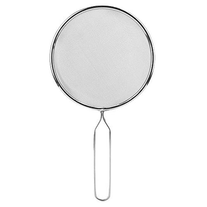 GLOGLOW Reptile Sand Shovel, Stainless Steel Scoop for Pet Waste Cleaning, Lightweight with High Density Mesh for Tortoise and Lizard Cleaning