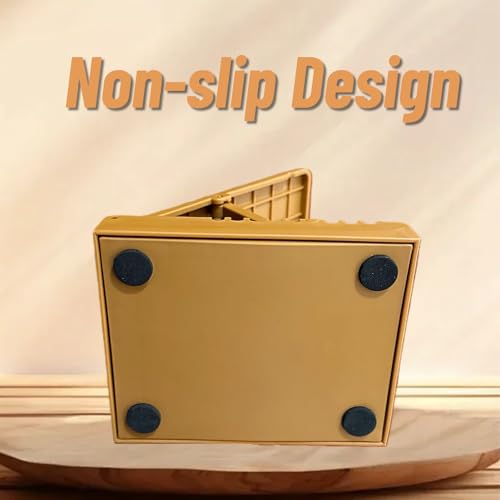 Bearded Dragon Tank Accessories, Adjustable Plastic Climbing Ramp with Anti-Slip Base for Small Reptile, Habitat Accessories for Bearded Dragon, Gecko, Chameleon and Other Small Reptile