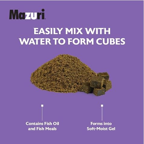 Mazuri | Aquatic Turtle Food | Easy-to-Serve Gel | Freshwater Formula- 8 Ounce (8 oz) Bag (Pack of 2) - size: 8 Ounce (Pack of 2)