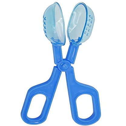 1PCS Reptile Feeding Blue Cleaning Tool Scooper Feeding Tool Amphibian Terrarium Spider Cricket Feeding Clamp Litter Clamp