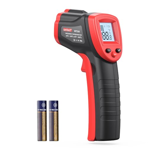 Infrared Thermometer, Digital Surface Temperature Gun -58℉ to 1094℉ | Laser Temp Gun for Cooking Food, Pizza Oven, Flat Top Grill, Griddle, Soap Making, Reptile