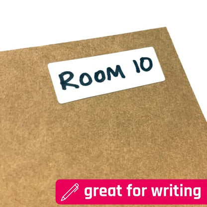 0.5" x 0.3", 2000 Pack - Small Price Stickers, White Pricing Labels | Small Labels to Write On - size: 2000 Pack