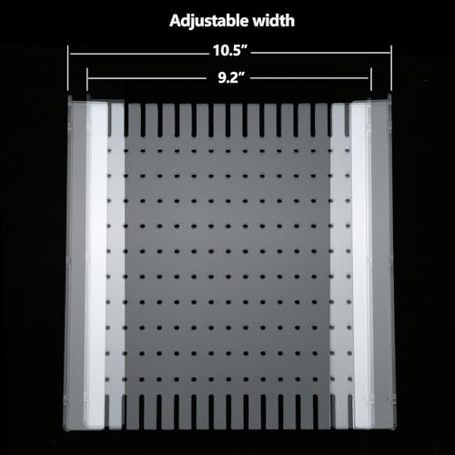 Aquarium Divider Clear 10/15/20 Gallon Fish Tank Divider with Suction Cups (10 Gallon) - size: 10 Gallon