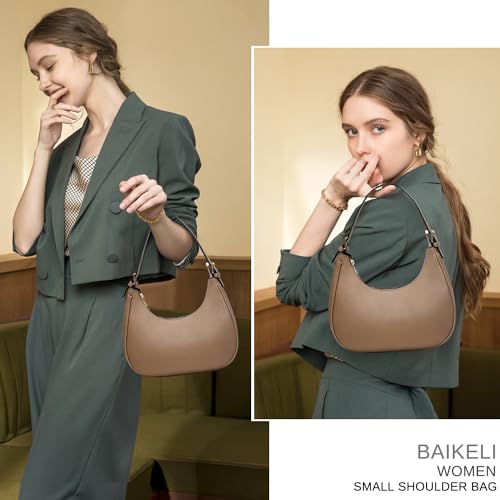 Small Tote Shoulder Bags Purses for Women Retro Classic Crossbody Bags Cute Clutch Purse and Handbag - color: 0-4-khaki