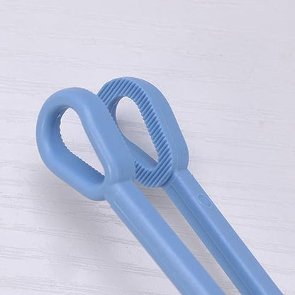 BESPORTBLE 1pc Plastic Pet Cleaning Stool Clamp for Reptiles Lizards and Birds and Easy to Use Waste Removal Tool Scissor Design for Convenient Cleaning - size: Size 2