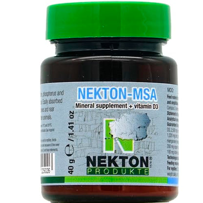 Nekton-MSA High-Grade Mineral Supplement for Pets 40gm - size: 1 Ounce (Pack of 1)