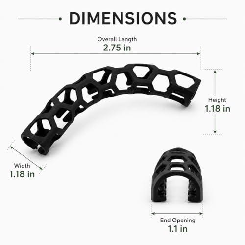 Premium Reptile Enrichment Toy, Seamless Snake Tunnel & Climbing Maze for Western Hognose, Corn Snakes, Milk Snakes & Small Reptiles, Safe Terrarium Habitat Decor, Fits Body Under 20mm