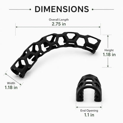 Premium Reptile Enrichment Toy, Seamless Snake Tunnel & Climbing Maze for Western Hognose, Corn Snakes, Milk Snakes & Small Reptiles, Safe Terrarium Habitat Decor, Fits Body Under 20mm
