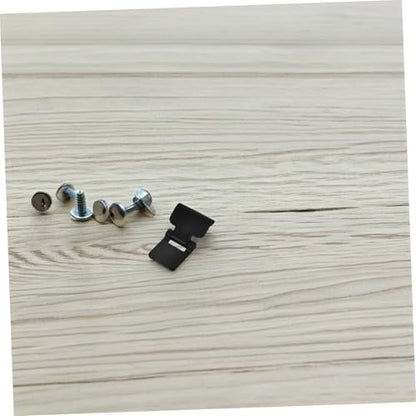 8pcs Aquarium Security Lock Clips Durable Rimless Fish Tank Top Cover Support for Reptile Tanks Prevent Escape Sturdy Design for Long Term Use